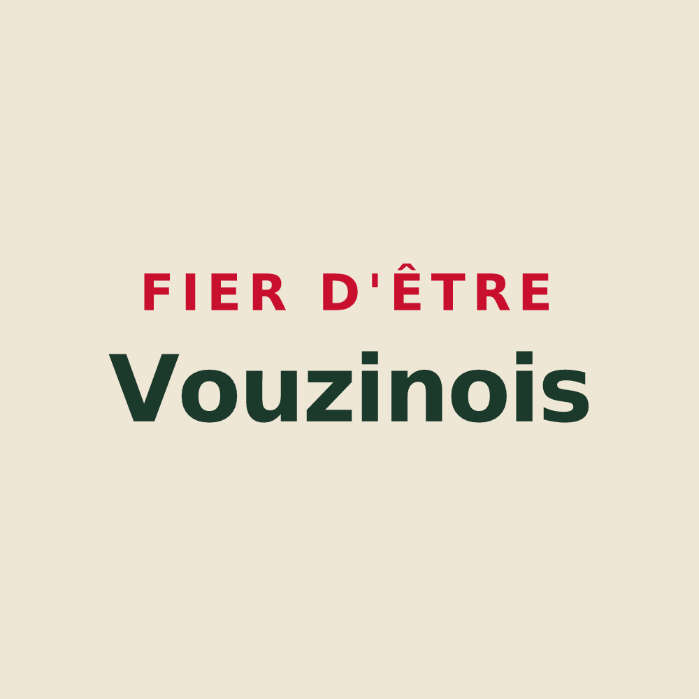 Tote bag « Fier d'être Vouzinois » — design pour Vouziers