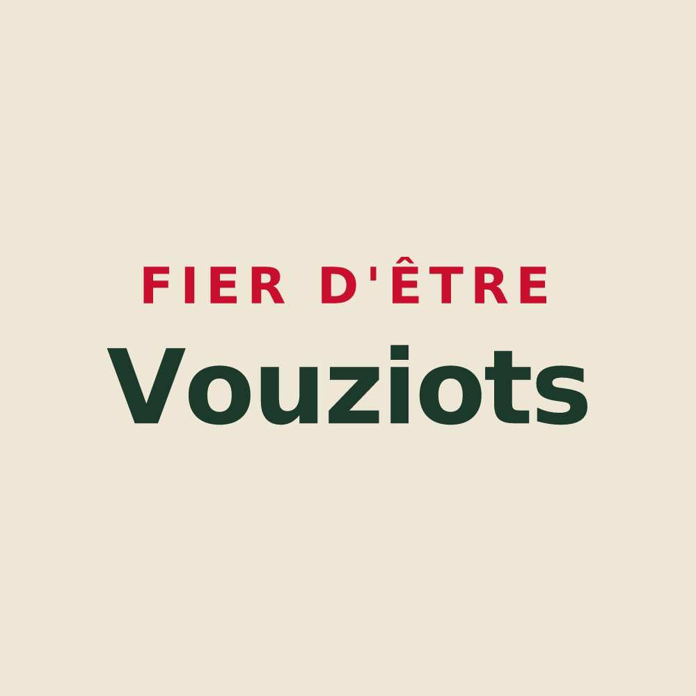 Tote bag « Fier d'être Vouziots » — design pour Vouzy
