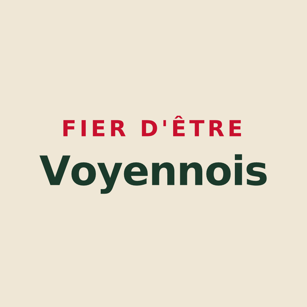 Tote bag « Fier d'être Voyennois » — design pour Voyenne