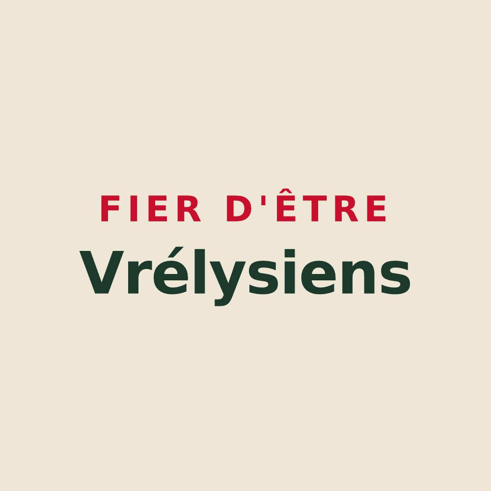 Tote bag « Fier d'être Vrélysiens » — design pour Vrély