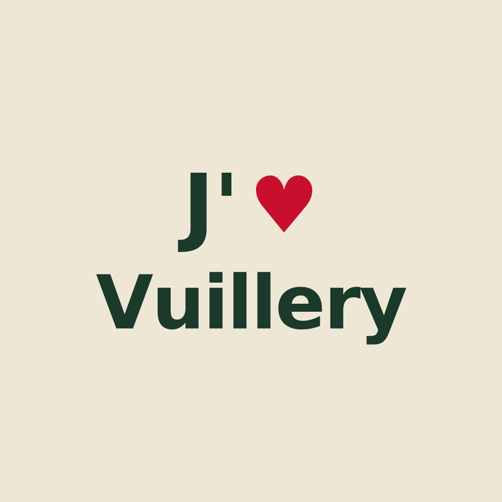 Tote bag personnalisé Vuillery — design J'aime Vuillery