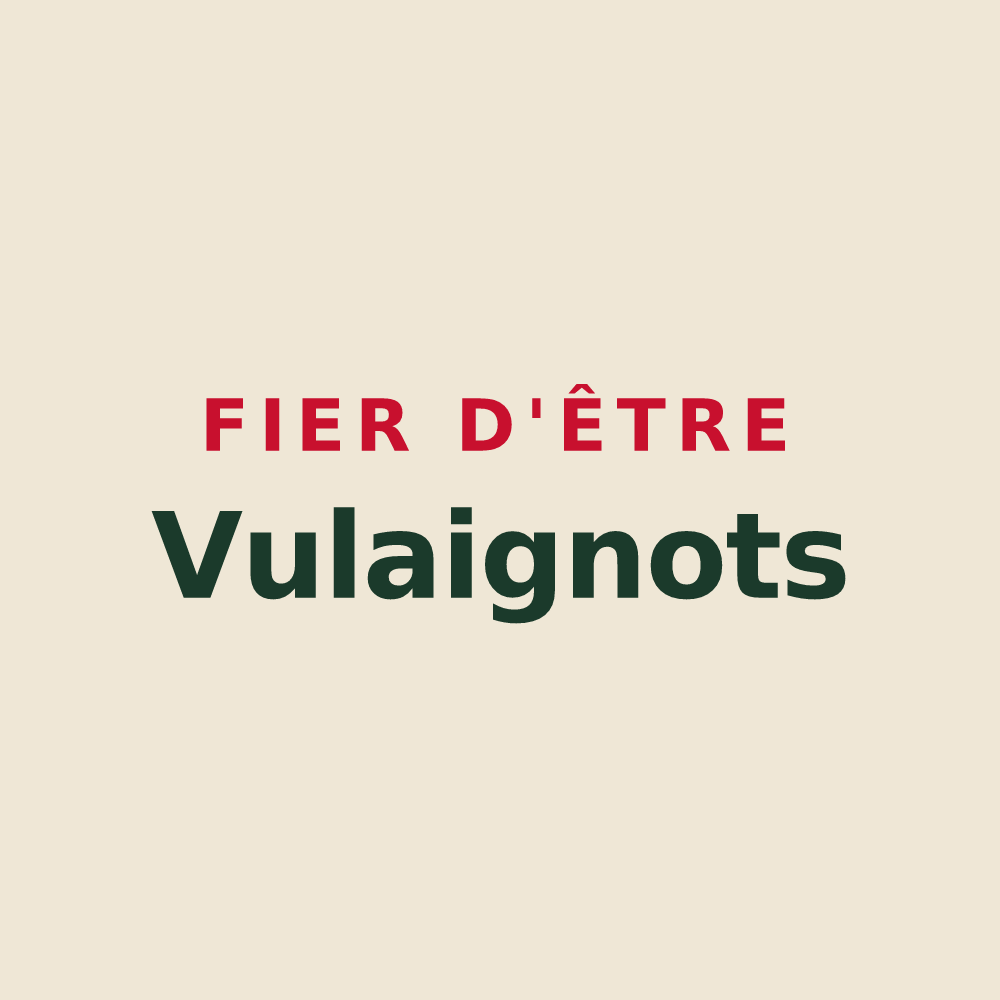 Tote bag « Fier d'être Vulaignots » — design pour Vulaines-sur-Seine