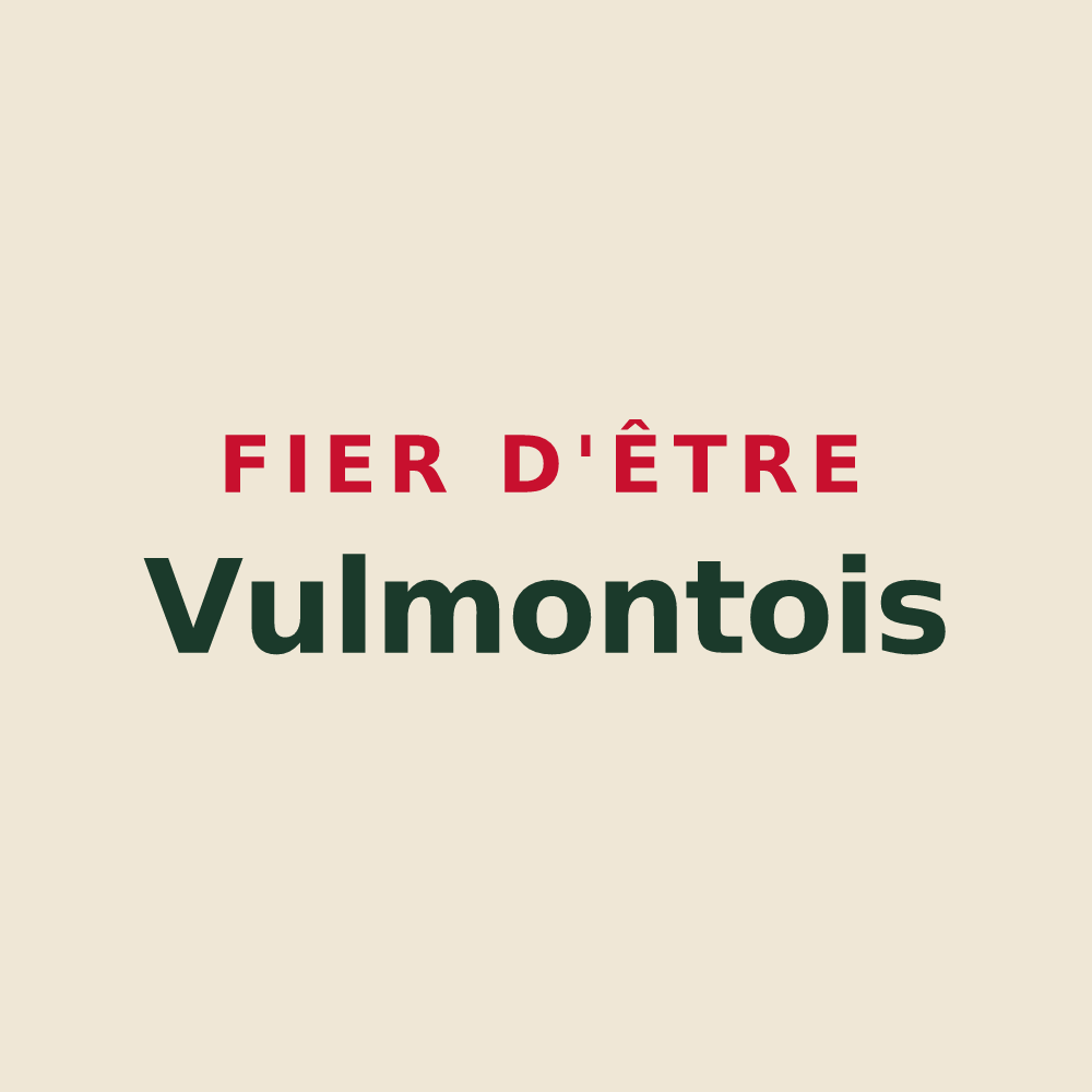 Tote bag « Fier d'être Vulmontois » — design pour Vulmont