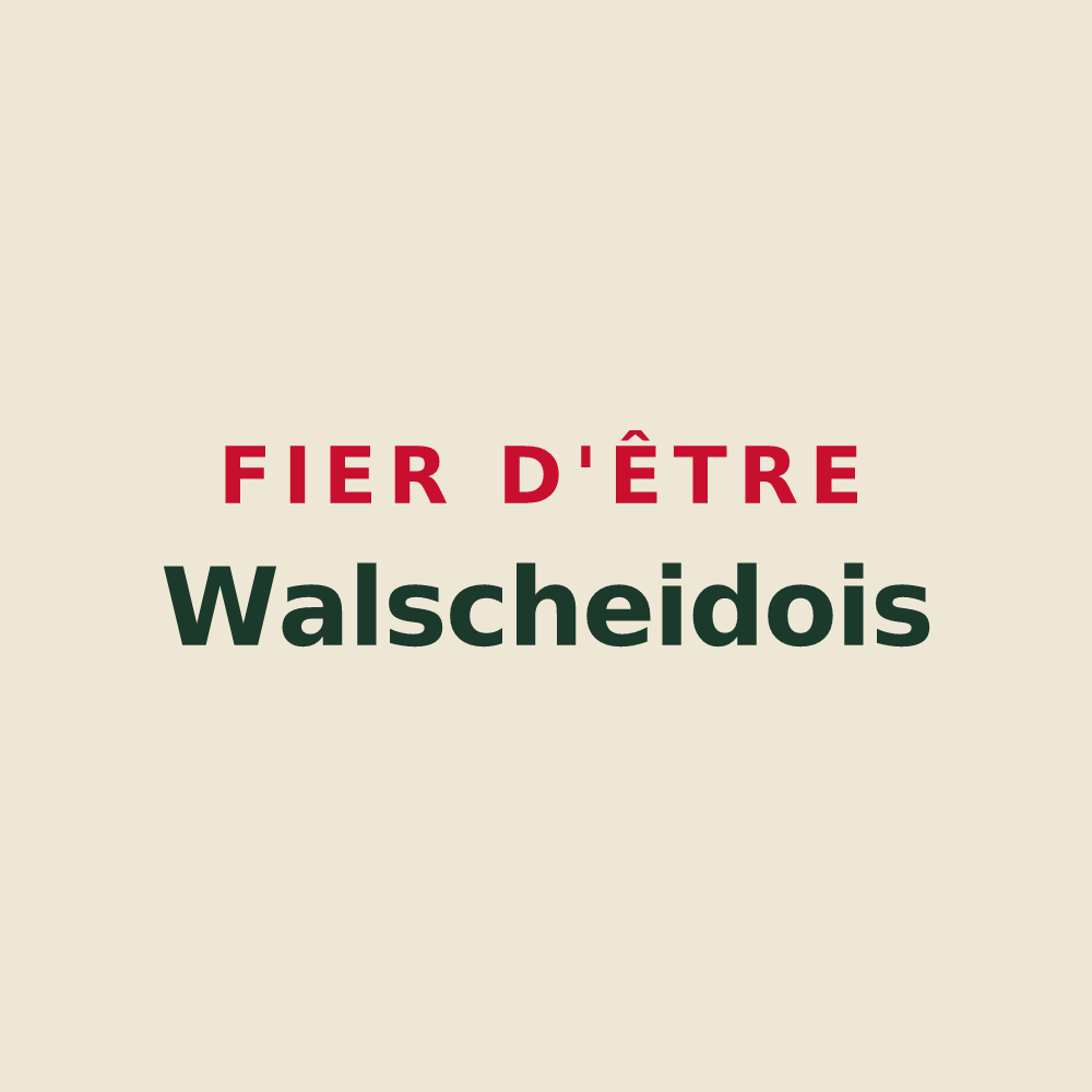 Tote bag « Fier d'être Walscheidois » — design pour Walscheid