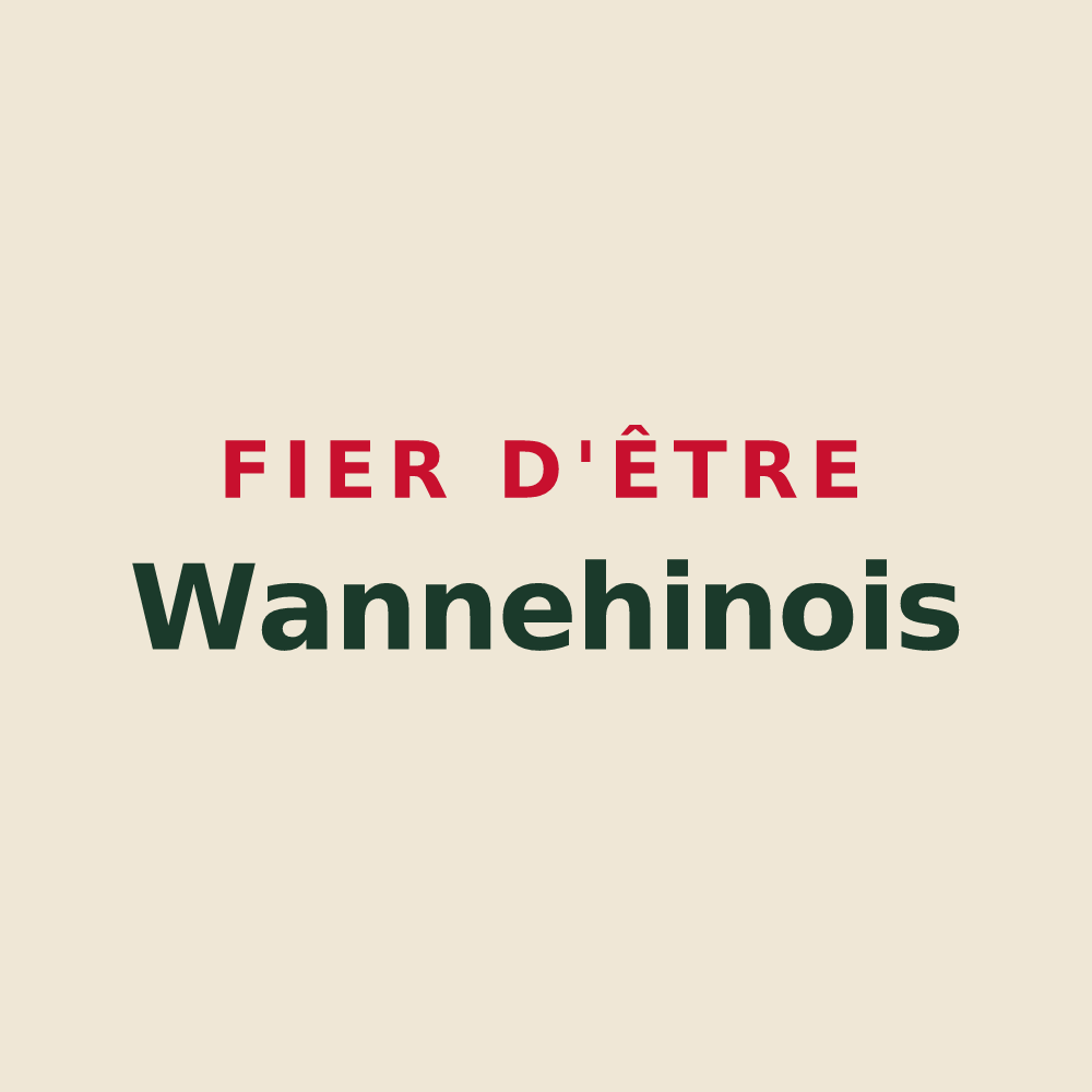 Tote bag « Fier d'être Wannehinois » — design pour Wannehain
