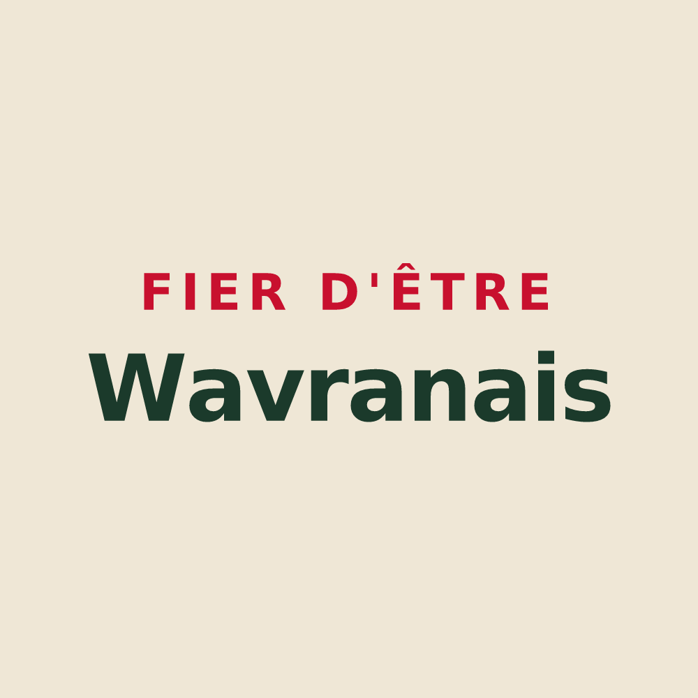 Tote bag « Fier d'être Wavranais » — design pour Wavrans-sur-l'Aa