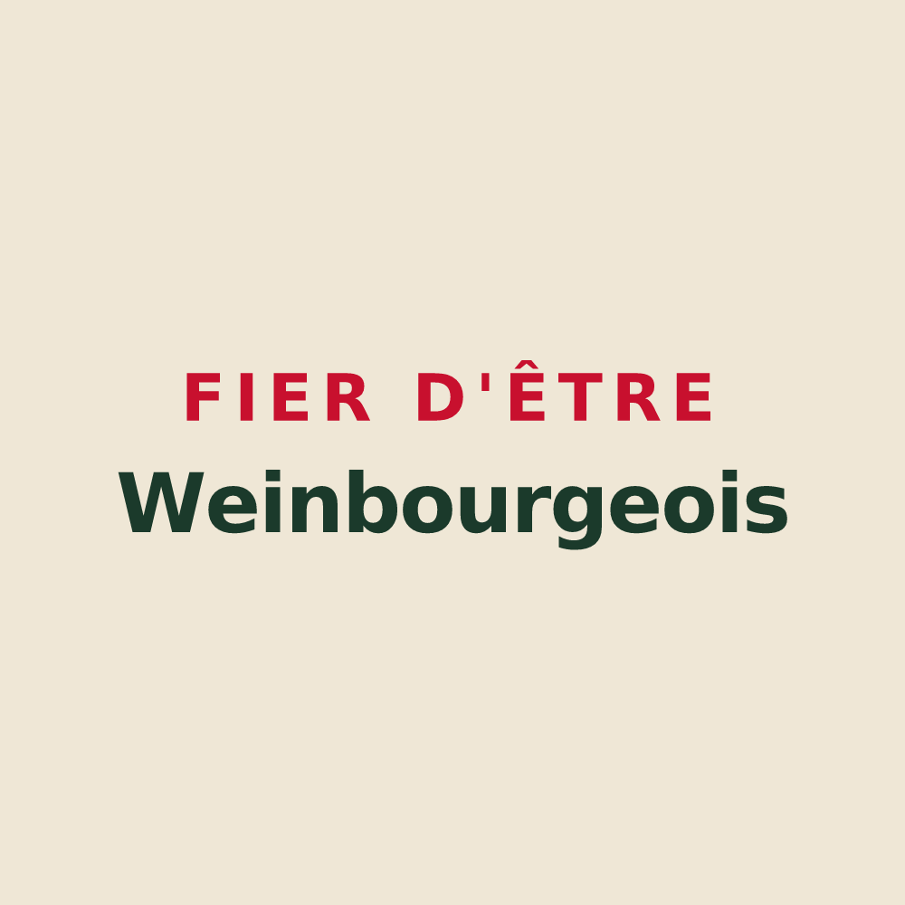 Tote bag « Fier d'être Weinbourgeois » — design pour Weinbourg