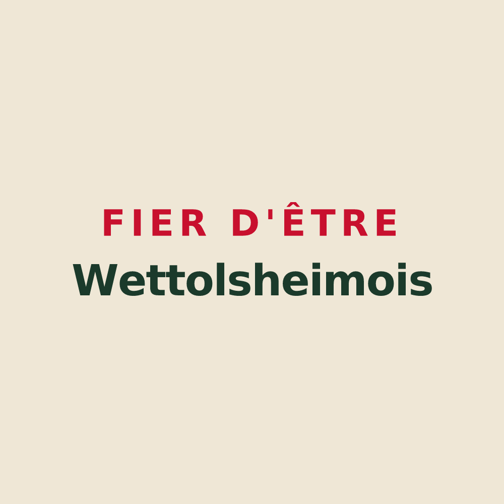 Tote bag « Fier d'être Wettolsheimois » — design pour Wettolsheim
