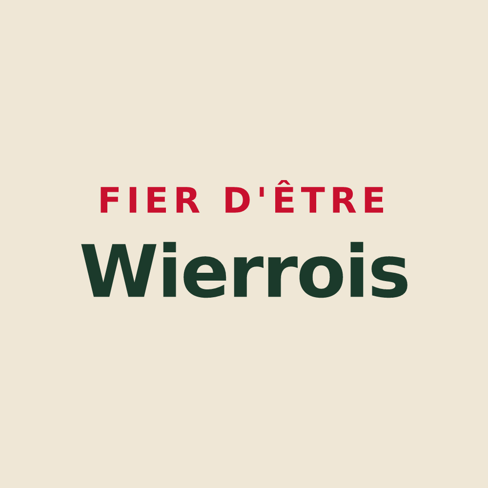 Tote bag « Fier d'être Wierrois » — design pour Wierre-Effroy