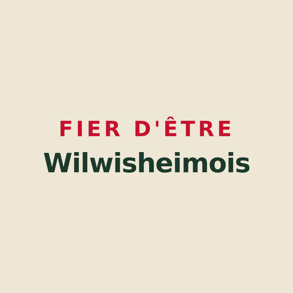 Tote bag « Fier d'être Wilwisheimois » — design pour Wilwisheim