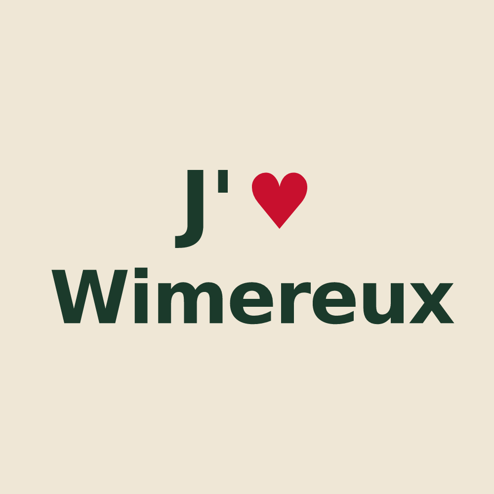 Tote bag personnalisé Wimereux — design J'aime Wimereux
