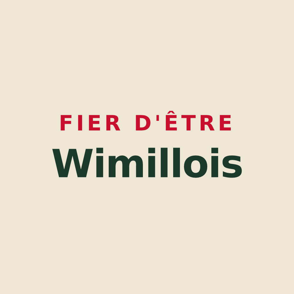 Tote bag « Fier d'être Wimillois » — design pour Wimille