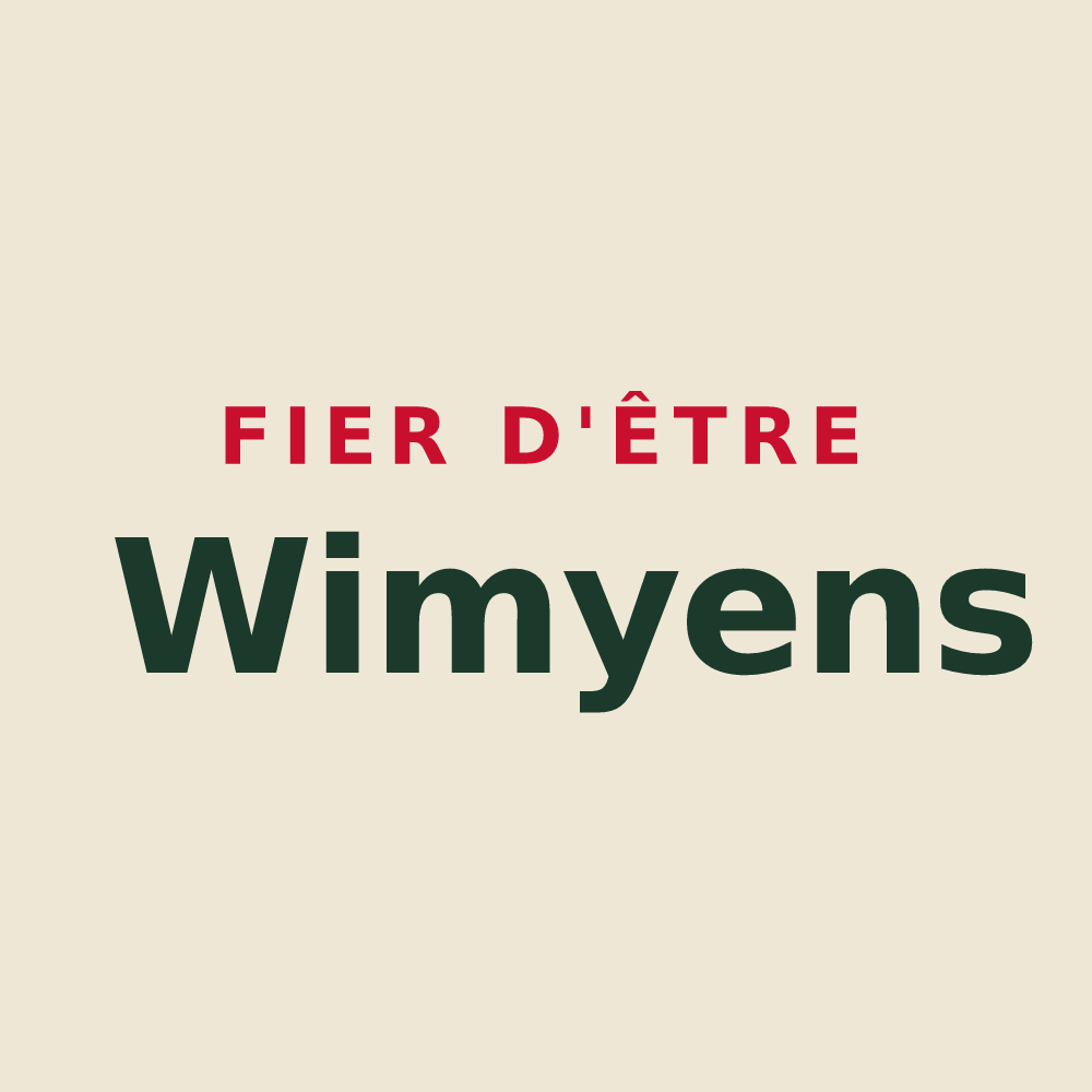 Tote bag « Fier d'être Wimyens » — design pour Wimy