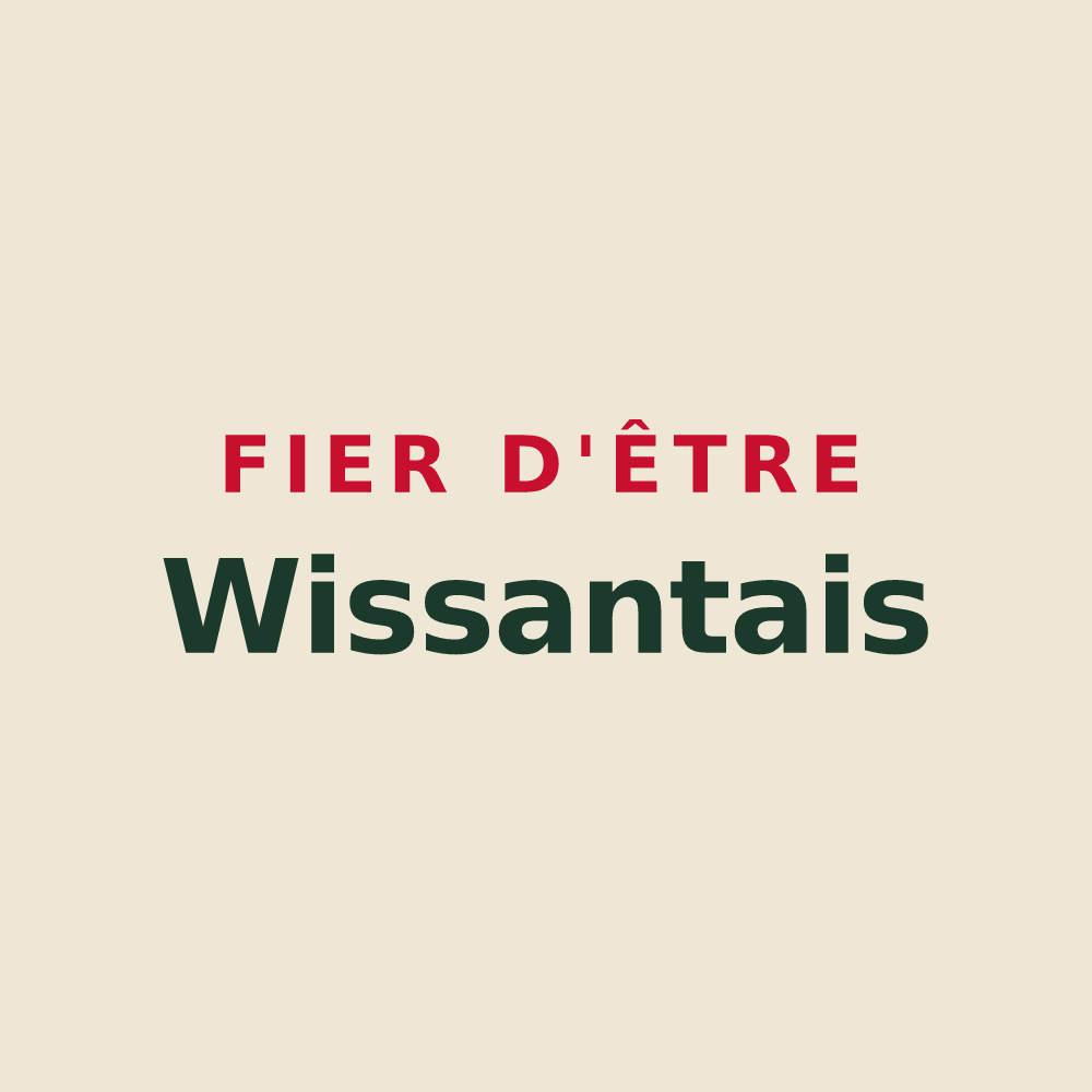 Tote bag « Fier d'être Wissantais » — design pour Wissant