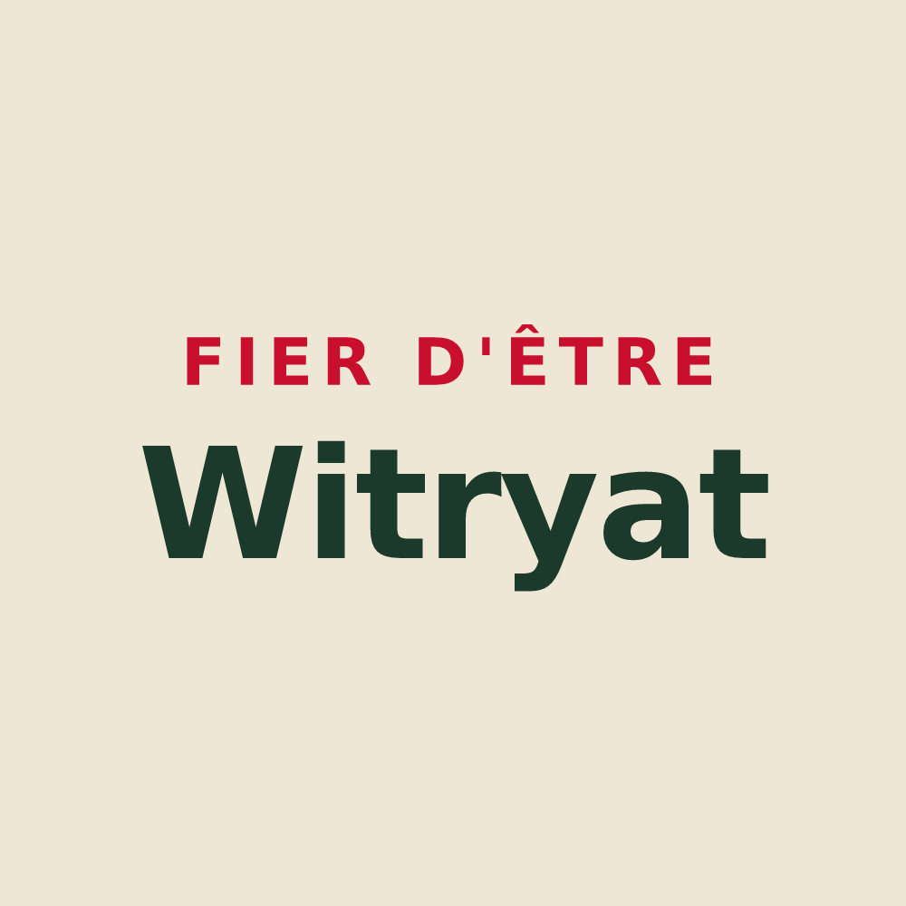 Tote bag « Fier d'être Witryat » — design pour Witry-lès-Reims