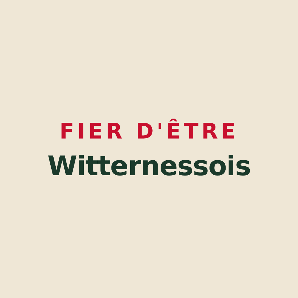 Tote bag « Fier d'être Witternessois » — design pour Witternesse