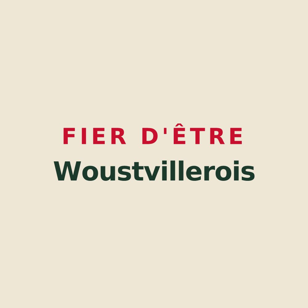 Tote bag « Fier d'être Woustvillerois » — design pour Woustviller