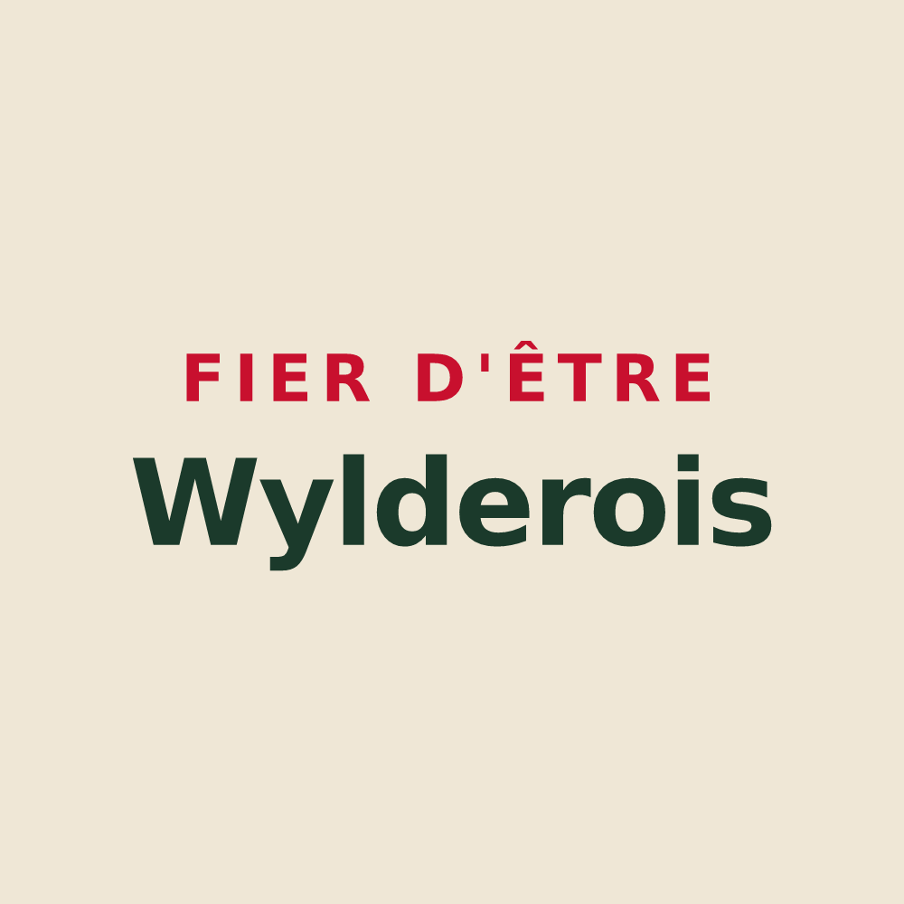 Tote bag « Fier d'être Wylderois » — design pour Wylder