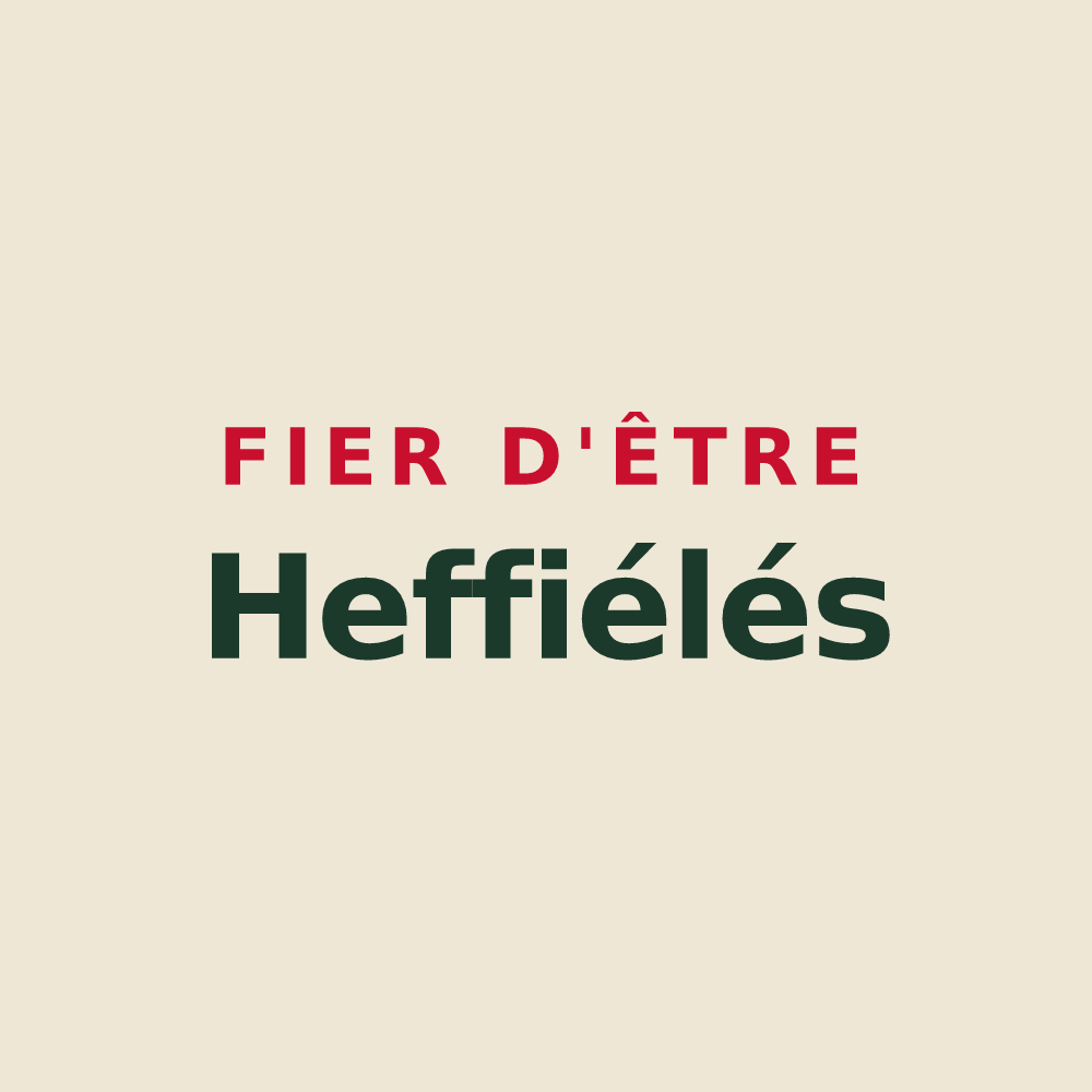 Tote bag « Fier d'être Heffiélés » — design pour Xaffévillers