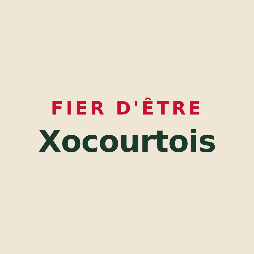 Tote bag « Fier d'être Xocourtois » — design pour Xocourt