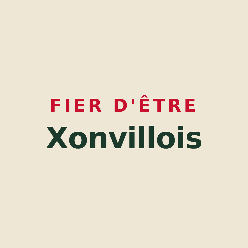 Tote bag « Fier d'être Xonvillois » — design pour Xonville