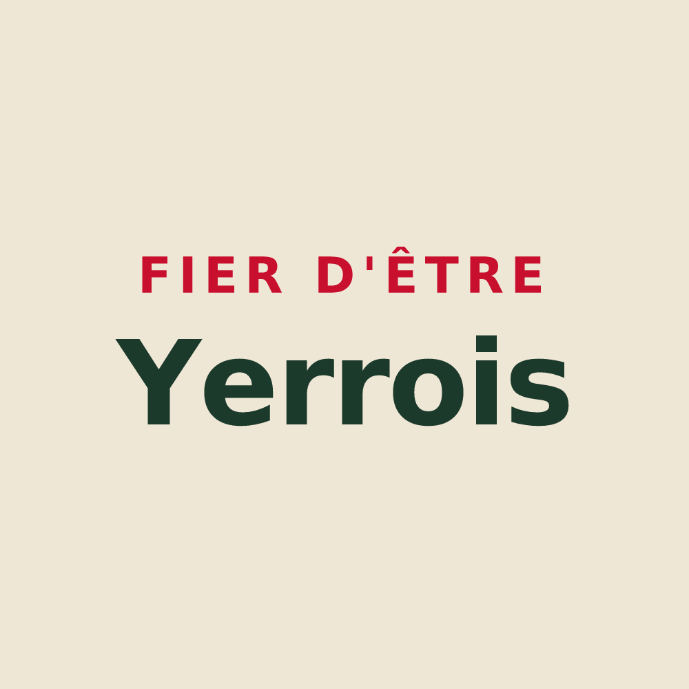 Tote bag « Fier d'être Yerrois » — design pour Yerres