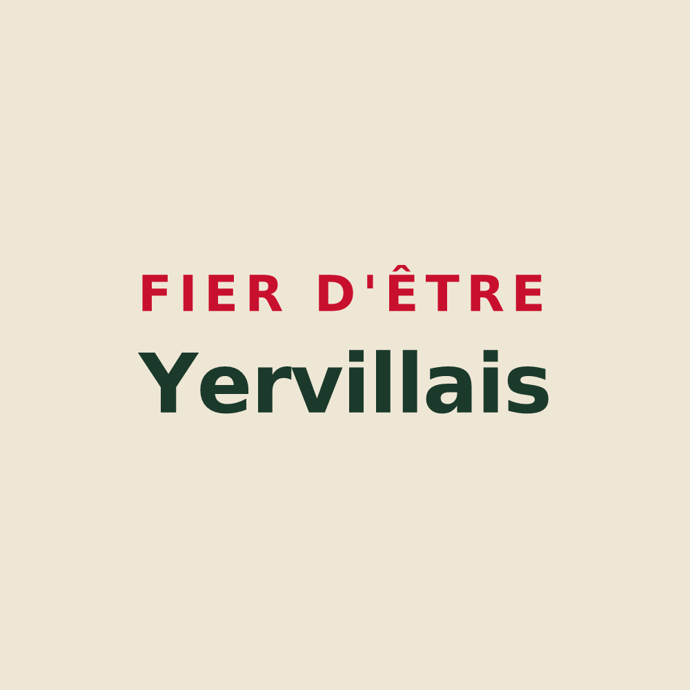 Tote bag « Fier d'être Yervillais » — design pour Yerville