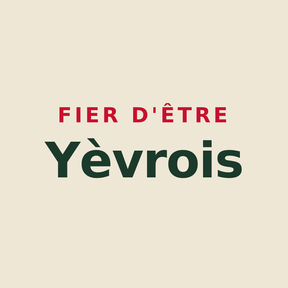 Tote bag « Fier d'être Yèvrois » — design pour Yèvres