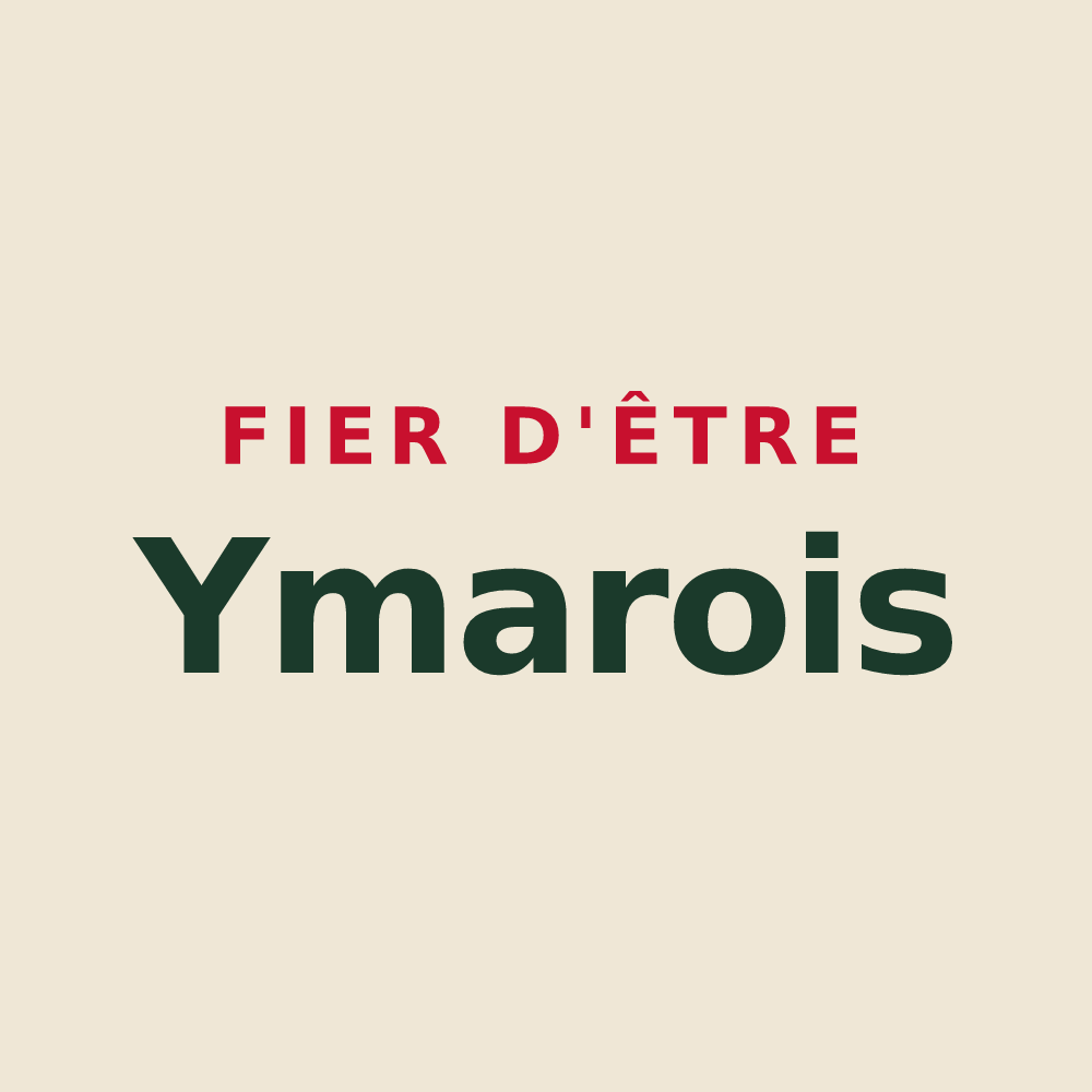 Tote bag « Fier d'être Ymarois » — design pour Ymare