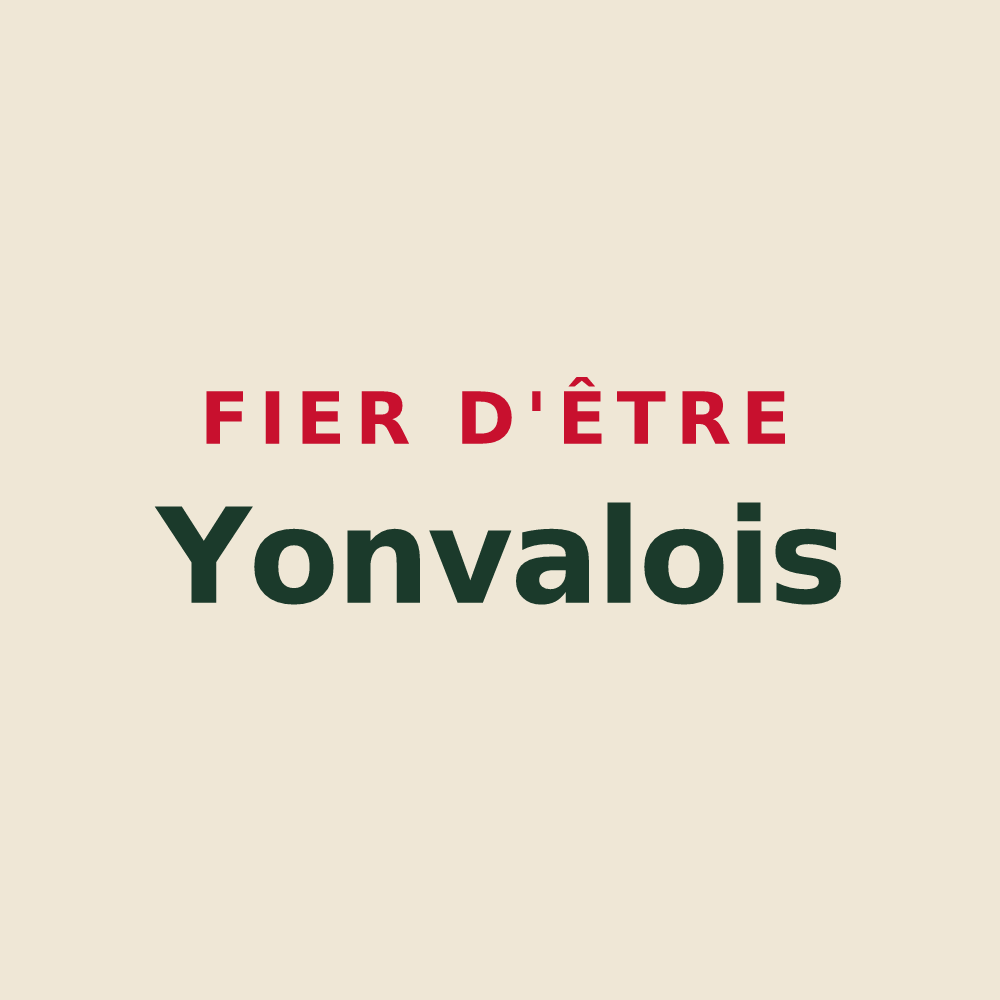 Tote bag « Fier d'être Yonvalois » — design pour Yonval