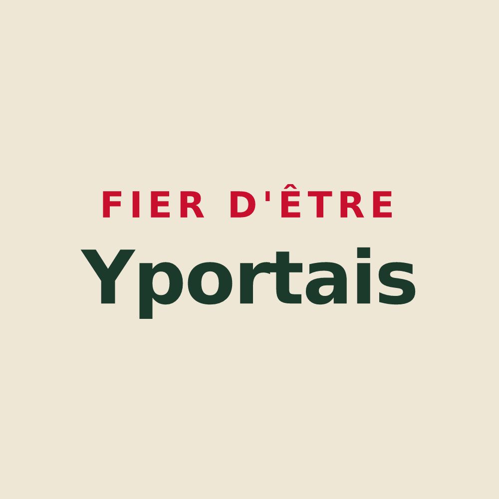 Tote bag « Fier d'être Yportais » — design pour Yport