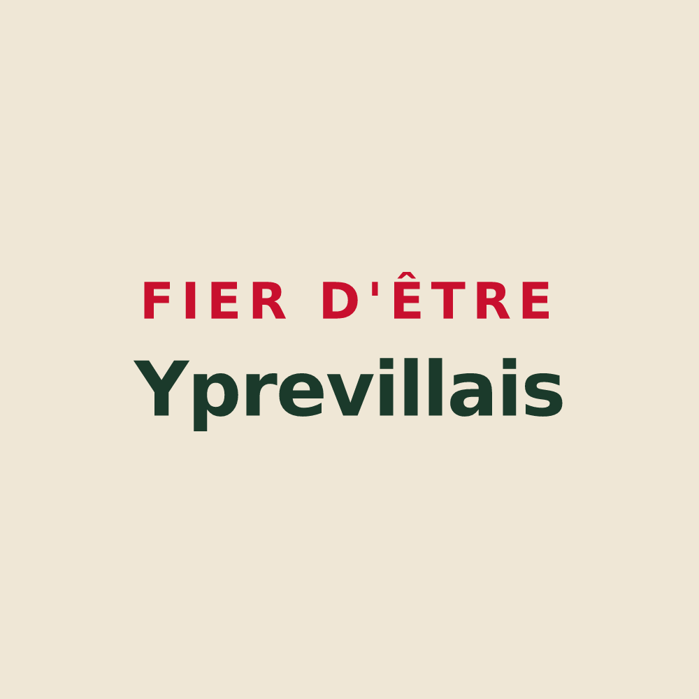 Tote bag « Fier d'être Yprevillais » — design pour Ypreville-Biville