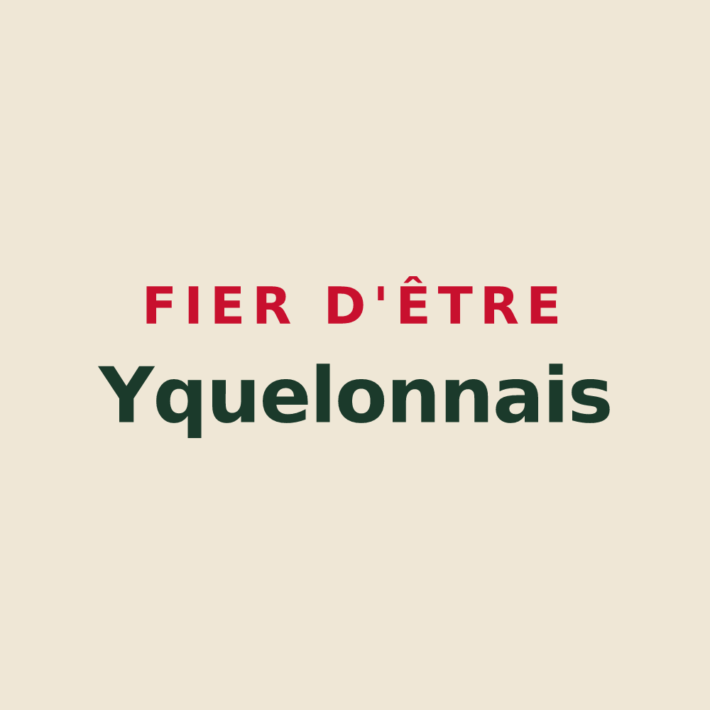 Tote bag « Fier d'être Yquelonnais » — design pour Yquelon