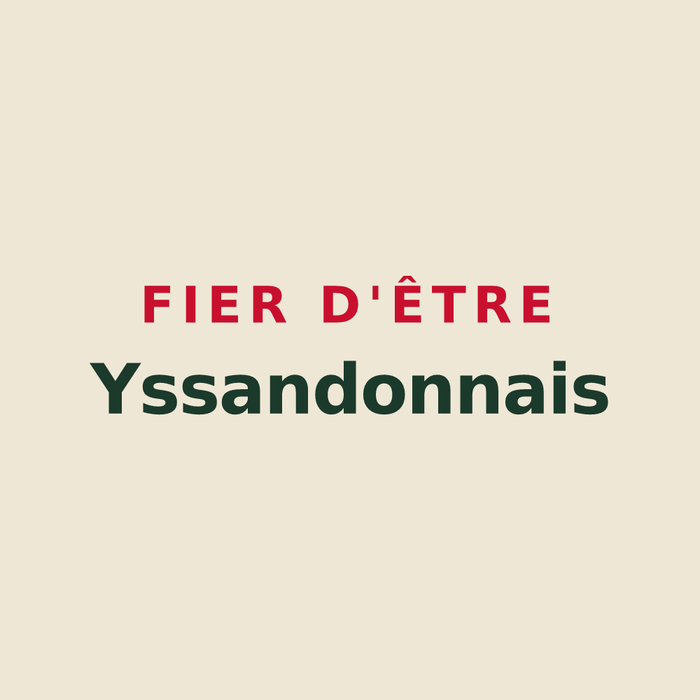 Tote bag « Fier d'être Yssandonnais » — design pour Yssandon