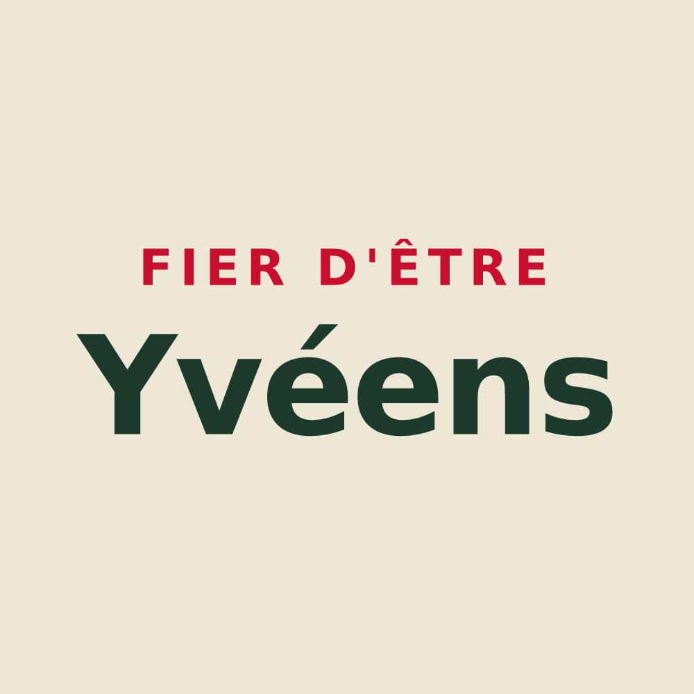 Tote bag « Fier d'être Yvéens » — design pour Yves