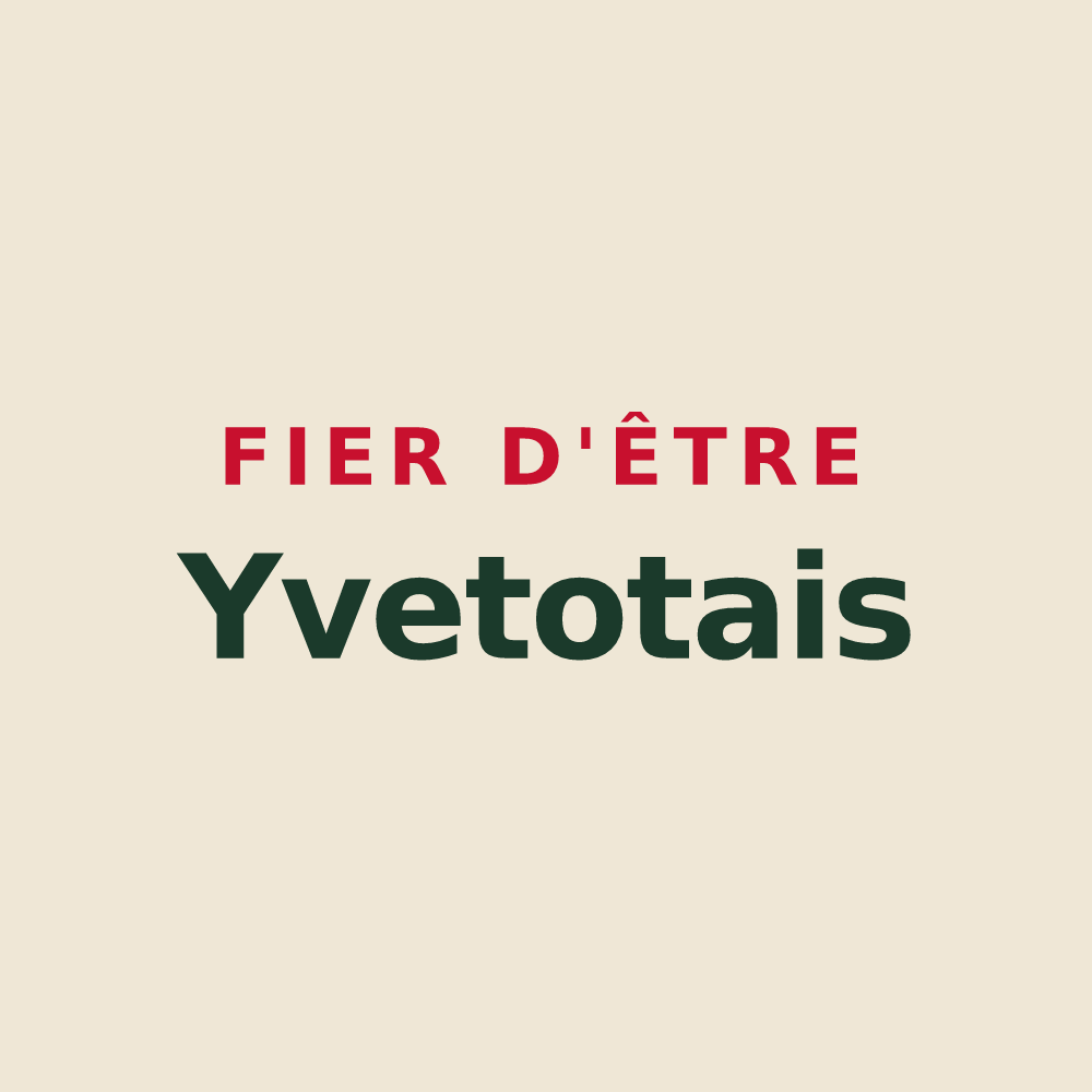Tote bag « Fier d'être Yvetotais » — design pour Yvetot-Bocage