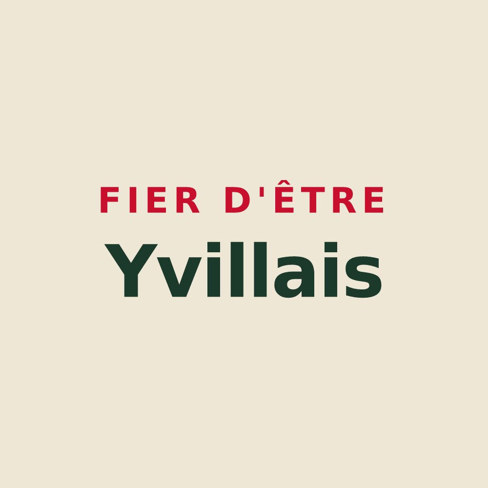 Tote bag « Fier d'être Yvillais » — design pour Yville-sur-Seine