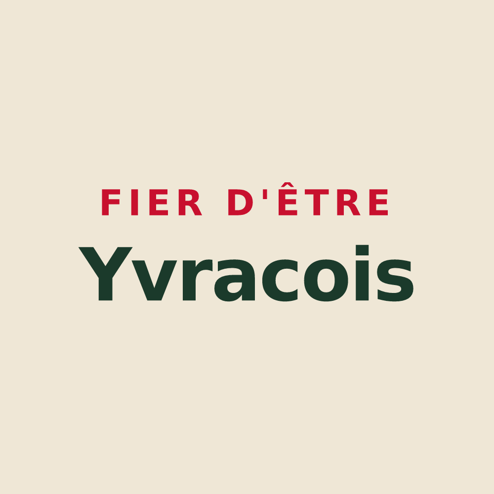 Tote bag « Fier d'être Yvracois » — design pour Yvrac-et-Malleyrand