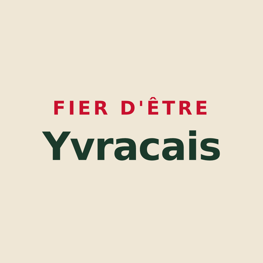 Tote bag « Fier d'être Yvracais » — design pour Yvrac