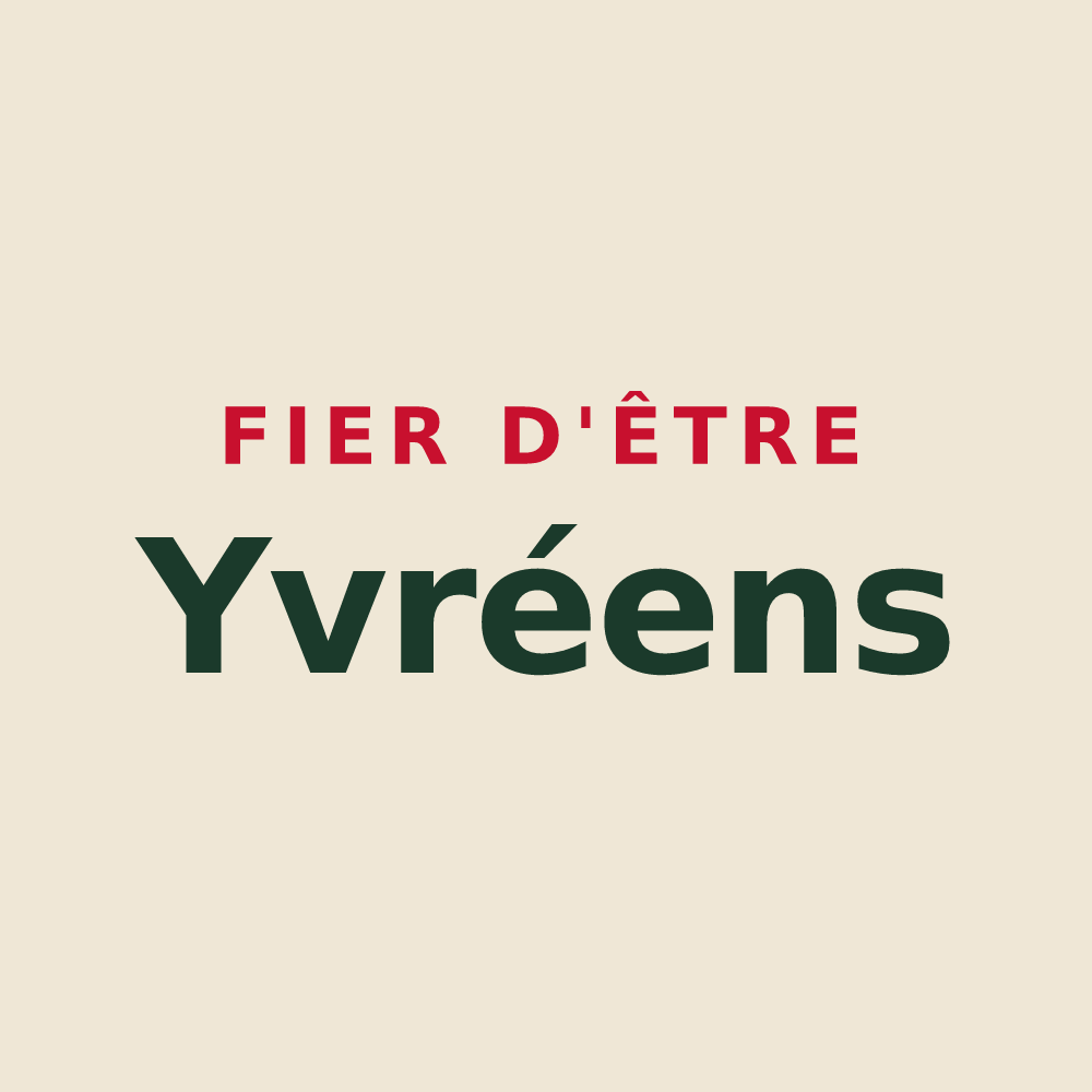Tote bag « Fier d'être Yvréens » — design pour Yvré-l'Évêque
