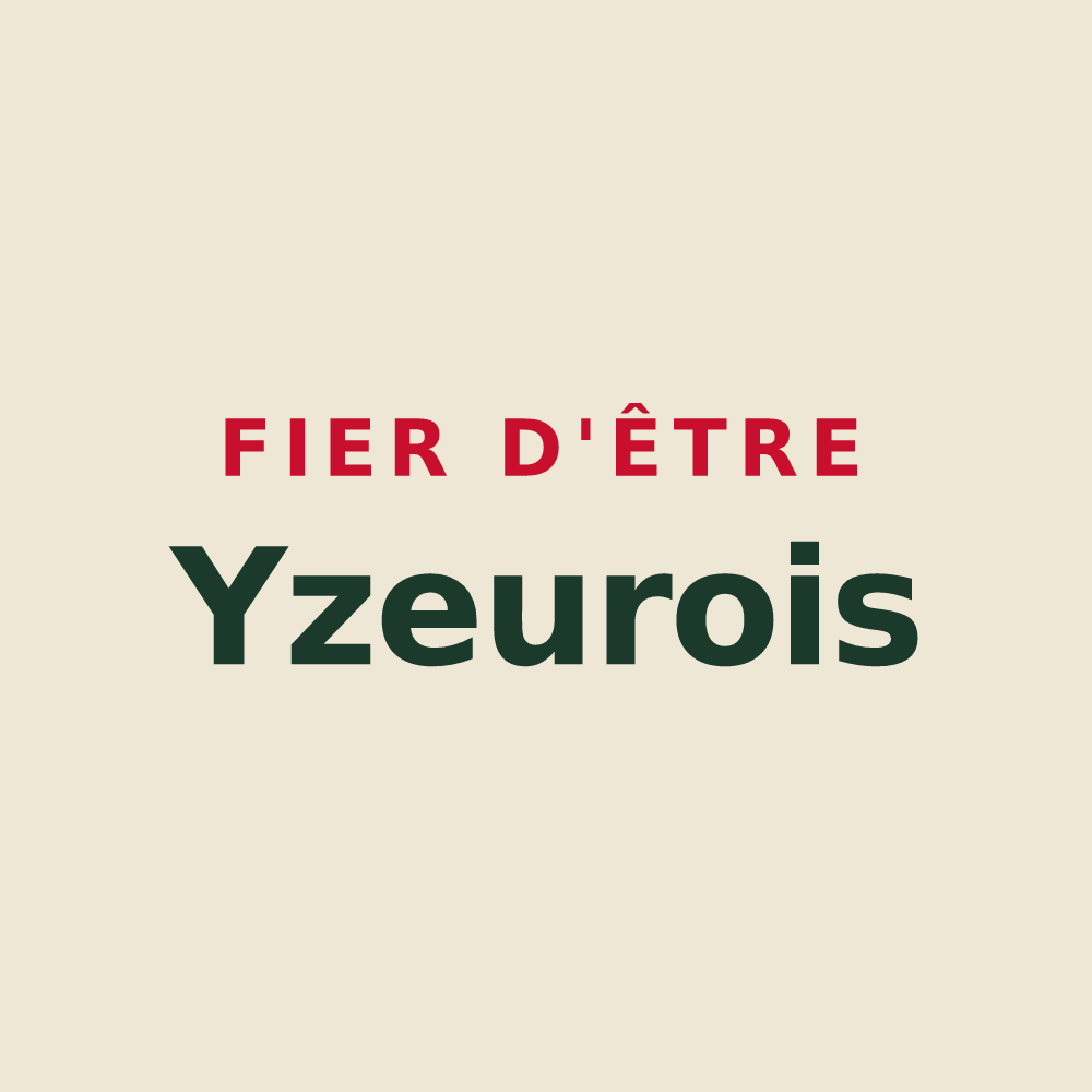Tote bag « Fier d'être Yzeurois » — design pour Yzeures-sur-Creuse