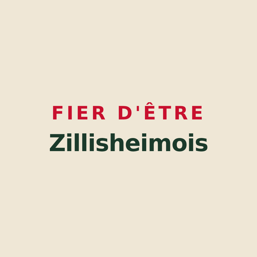 Tote bag « Fier d'être Zillisheimois » — design pour Zillisheim