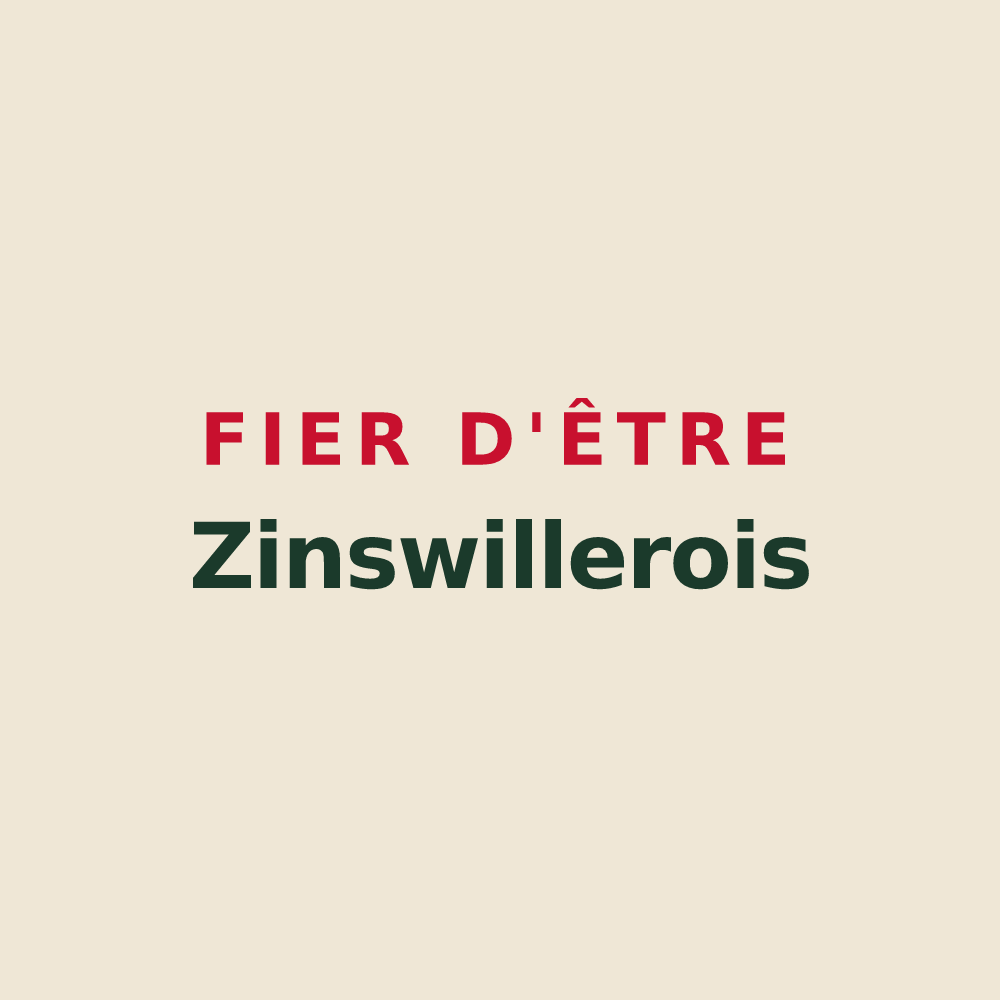 Tote bag « Fier d'être Zinswillerois » — design pour Zinswiller