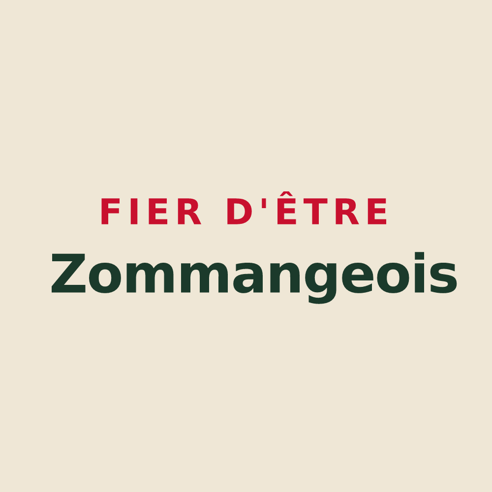Tote bag « Fier d'être Zommangeois » — design pour Zommange