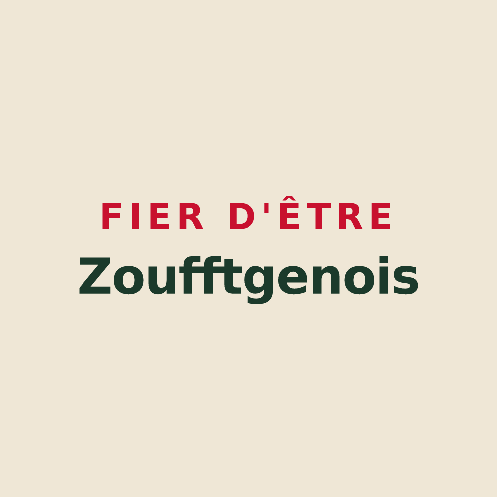 Tote bag « Fier d'être Zoufftgenois » — design pour Zoufftgen