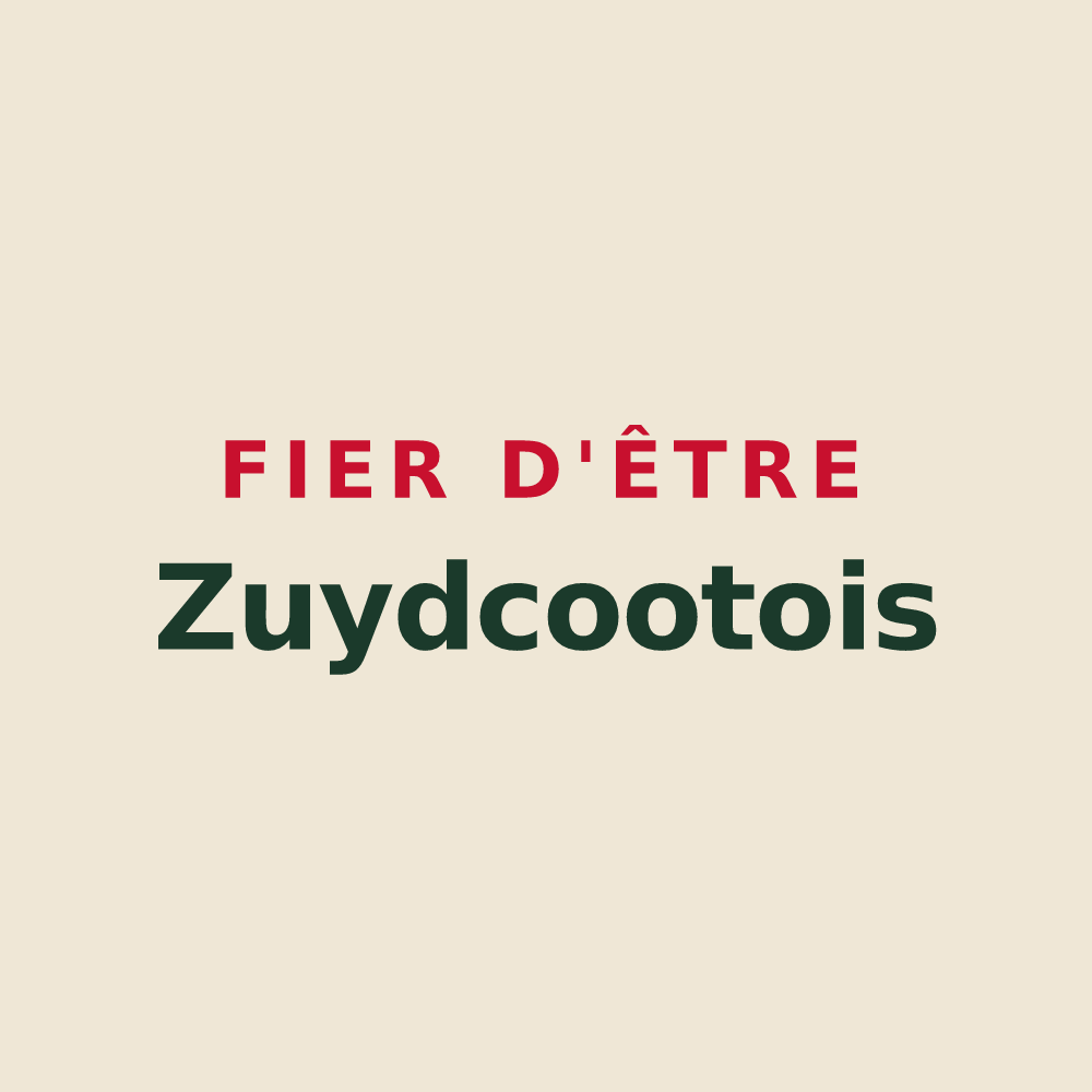 Tote bag « Fier d'être Zuydcootois » — design pour Zuydcoote